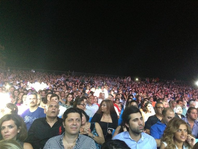 Nancy Ajram at Beirut Holidays